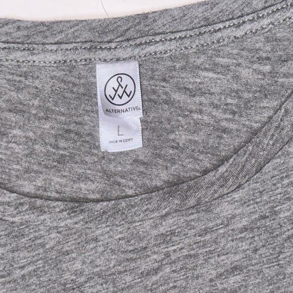 Alternative Apparel Tank Top Athletic Sleeveless  Activewear Grey Girls Large - Picture 3 of 5